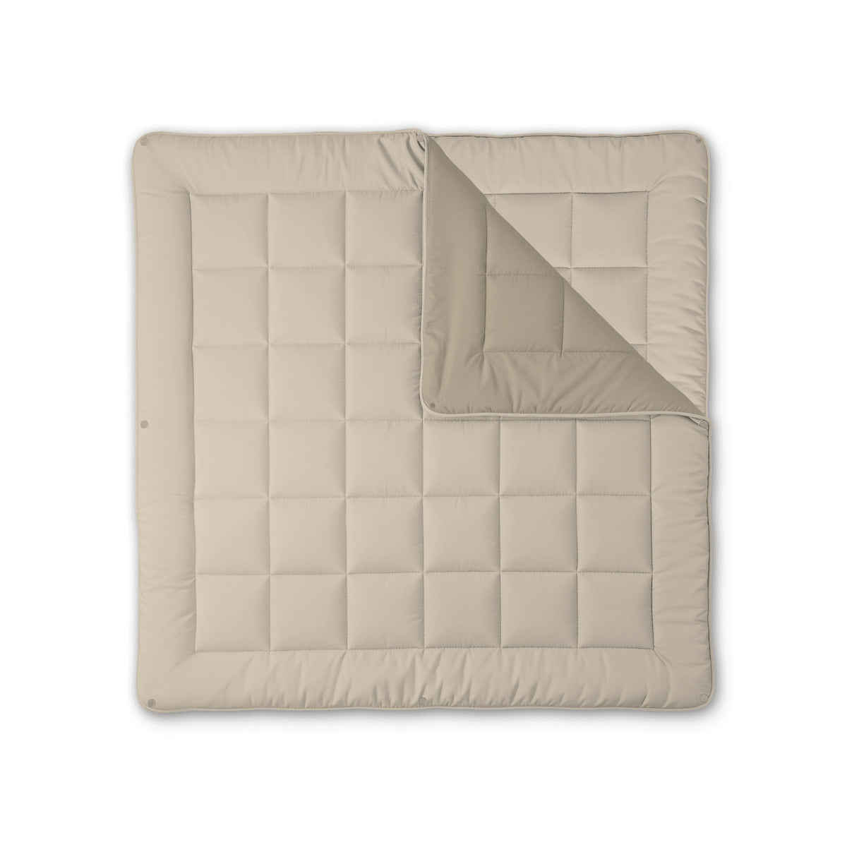 Zelesta Comfort Duo Couette 4 Saisons - Beige & Taupe