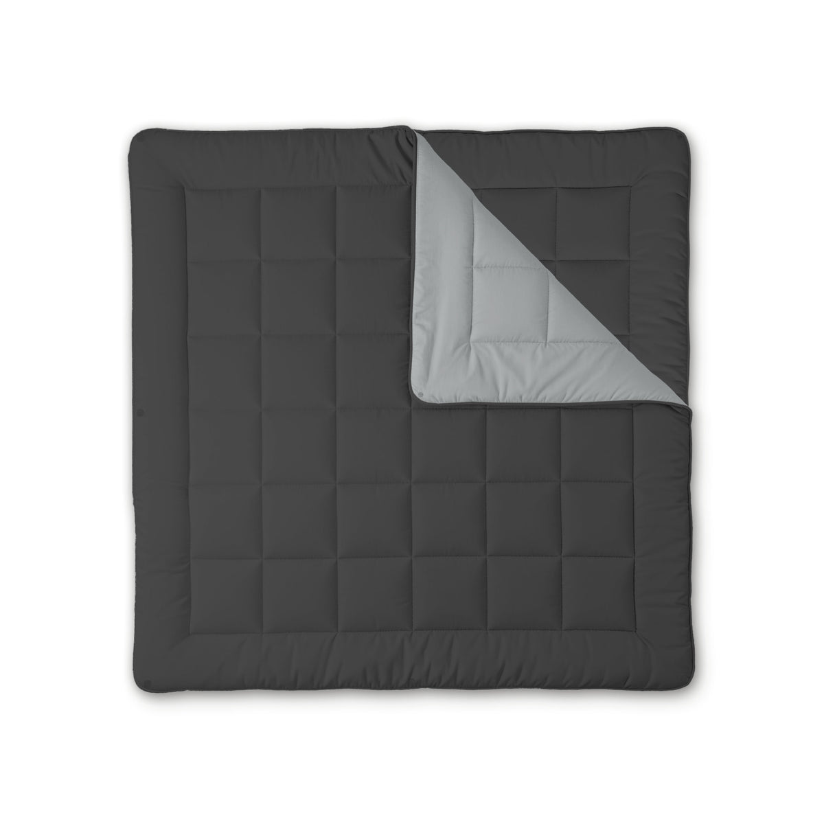 Zelesta Comfort Duo Couette 4 Saisons - Noir & Gris
