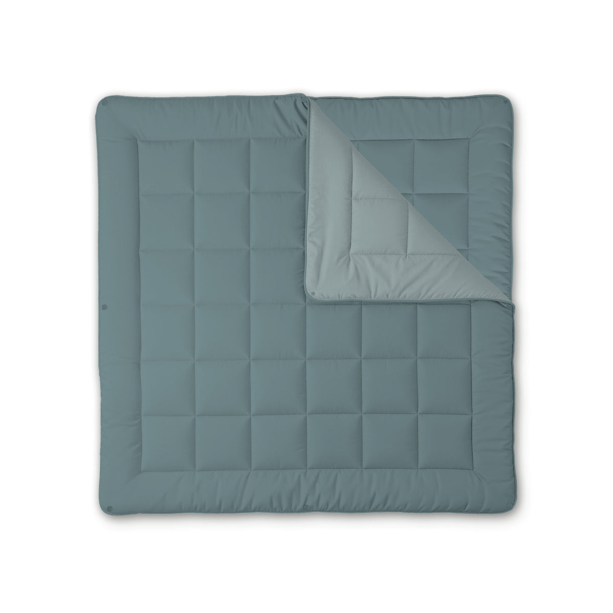 Zelesta Comfort Duo Couette 4 Saisons - Bleu Vert & Bleu
