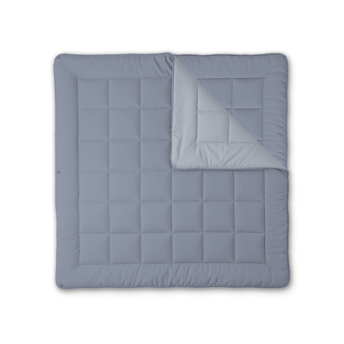 Zelesta Comfort Duo Couette 4 Saisons - Bleu & Bleu Clair