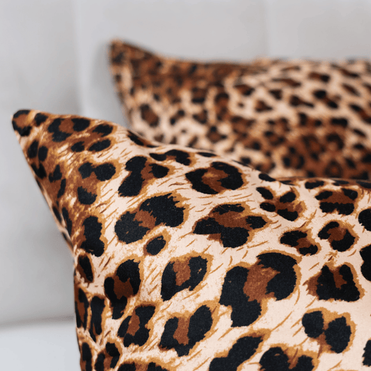 Zelesta Comfort Design Taie d'Oreiller Lot de 2 - Peau de Jaguar