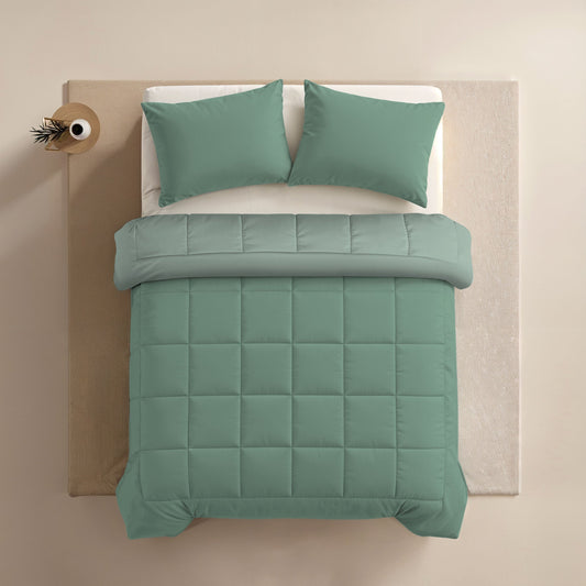 Zelesta Comfort Duo Taies d'Oreiller - Set de 2 - Vert Menthe