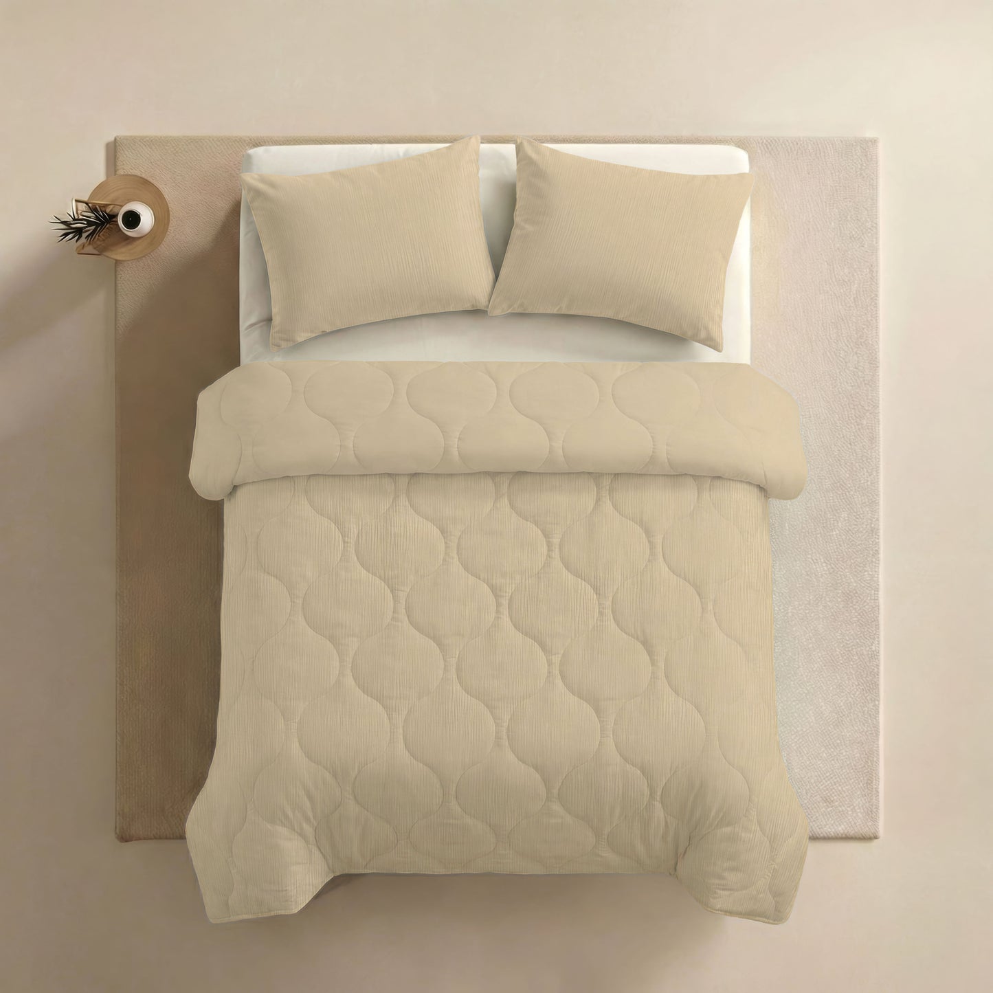 Zelesta Special Muslin Summer Duvet - Soft Butter Yellow