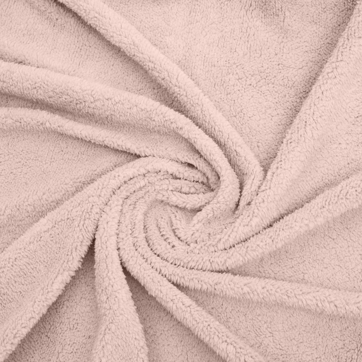 Zelesta Taie d'Oreiller Teddy Lot de 2 - Rose
