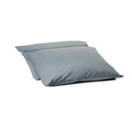 Zelesta Comfort Unie Taie d'Oreiller Lot de 2 - Gris