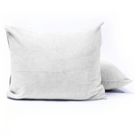 Zelesta Taie d'Oreiller Teddy Lot de 2 - Blanc