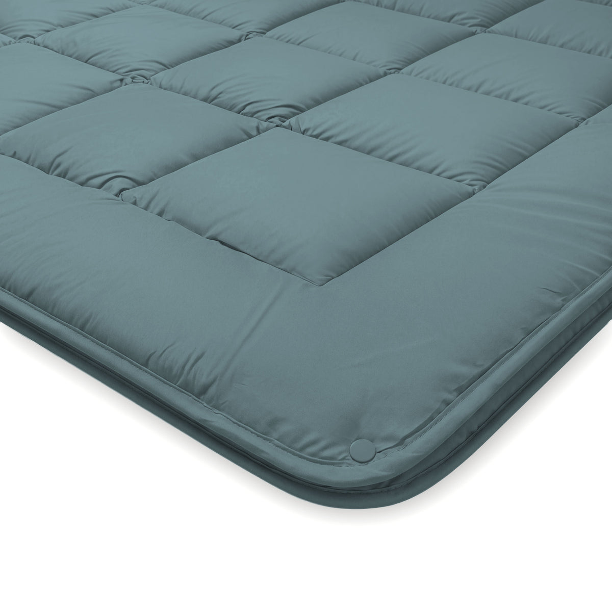 Zelesta Comfort Duo Couette 4 Saisons - Bleu Vert & Bleu
