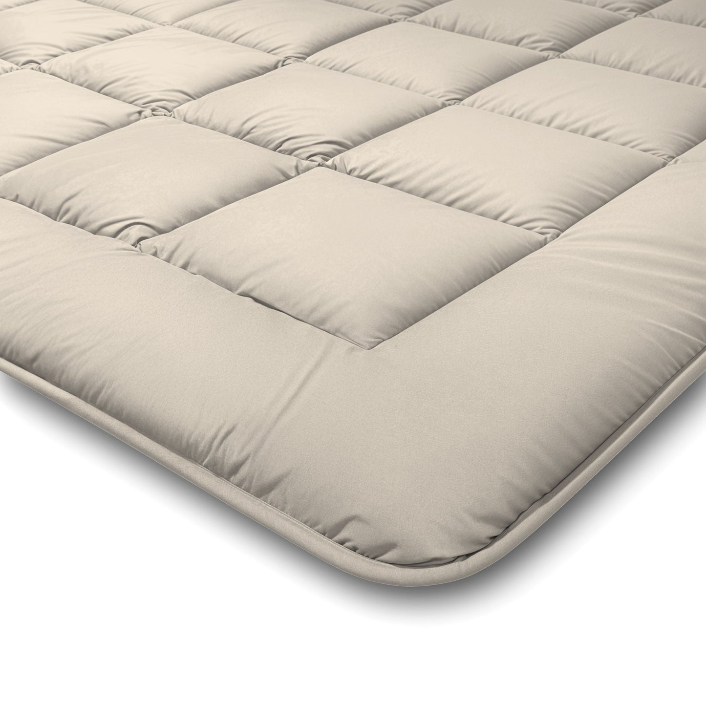 Couette d'été Zelesta Comfort Duo - Taupe & Champagne
