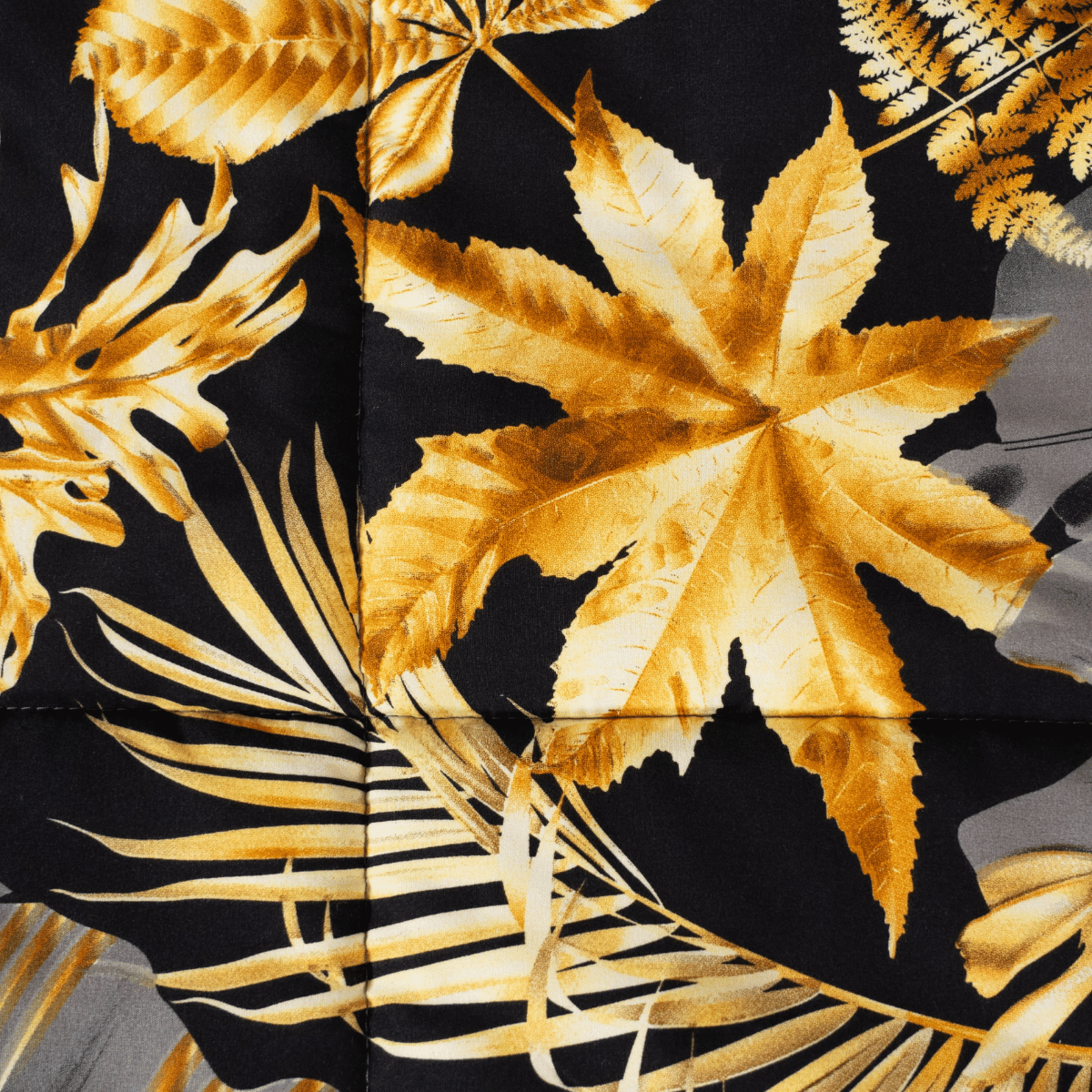 Couette d'été Zelesta Comfort Design - Feuilles dorées