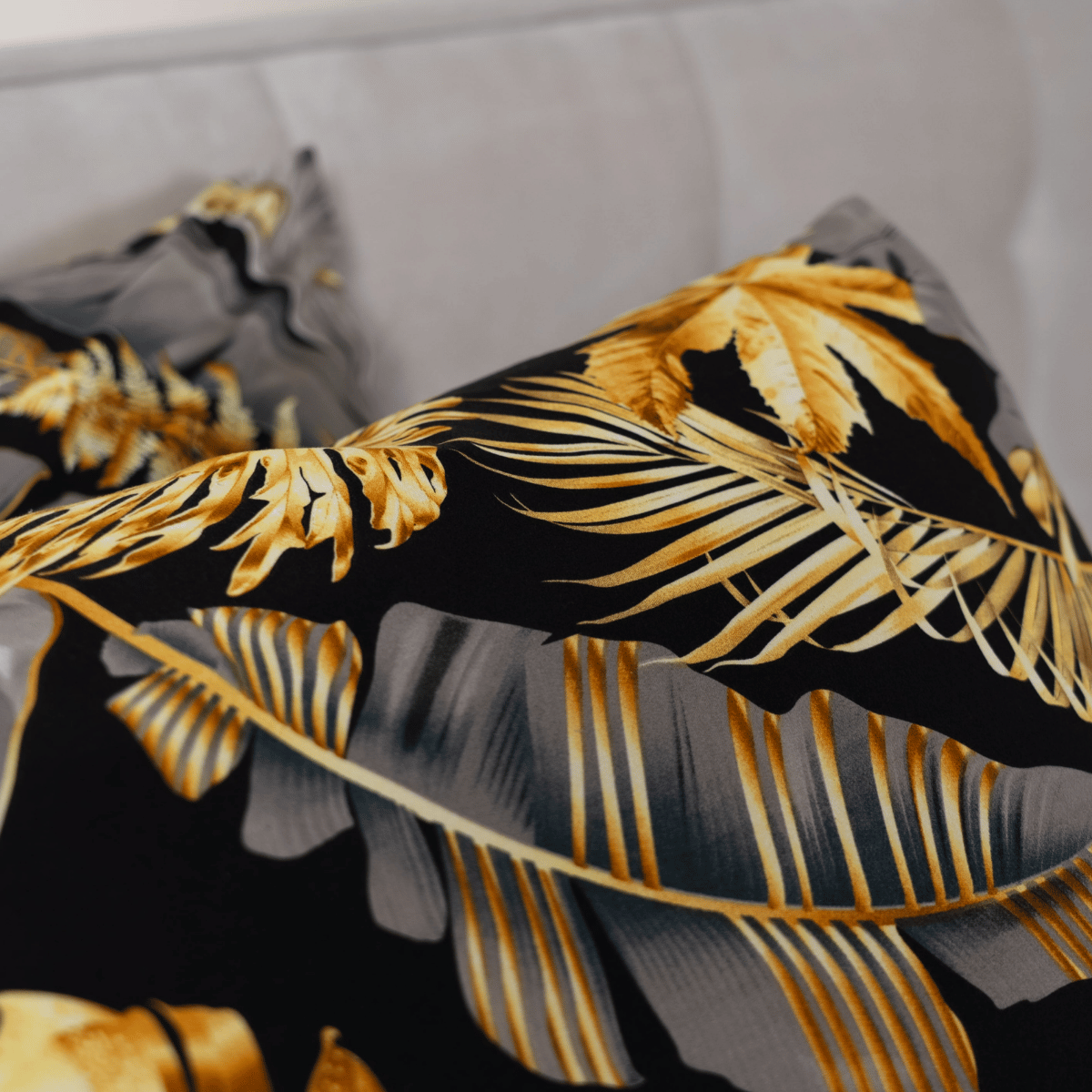 Couette d'été Zelesta Comfort Design - Feuilles dorées