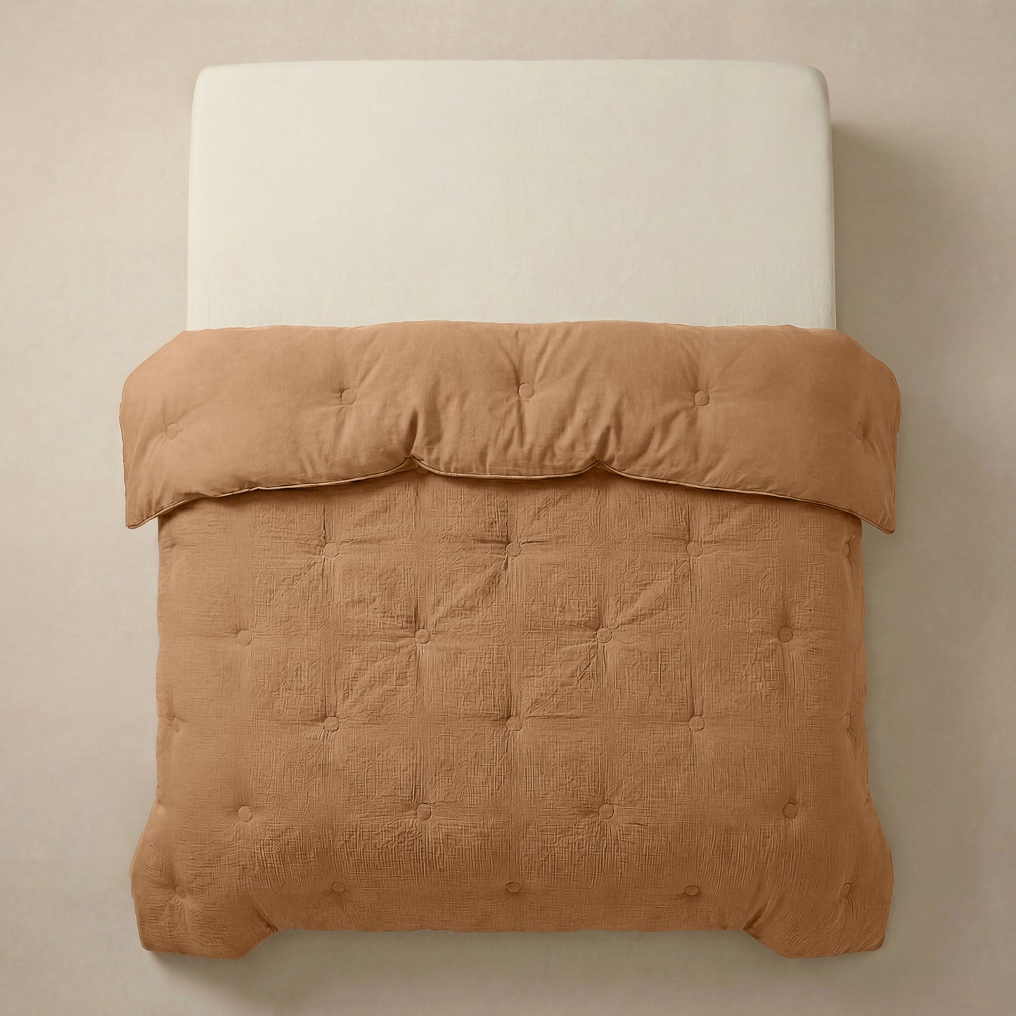 Zelesta Deluxe Cotton Muslin Duvet - Terra