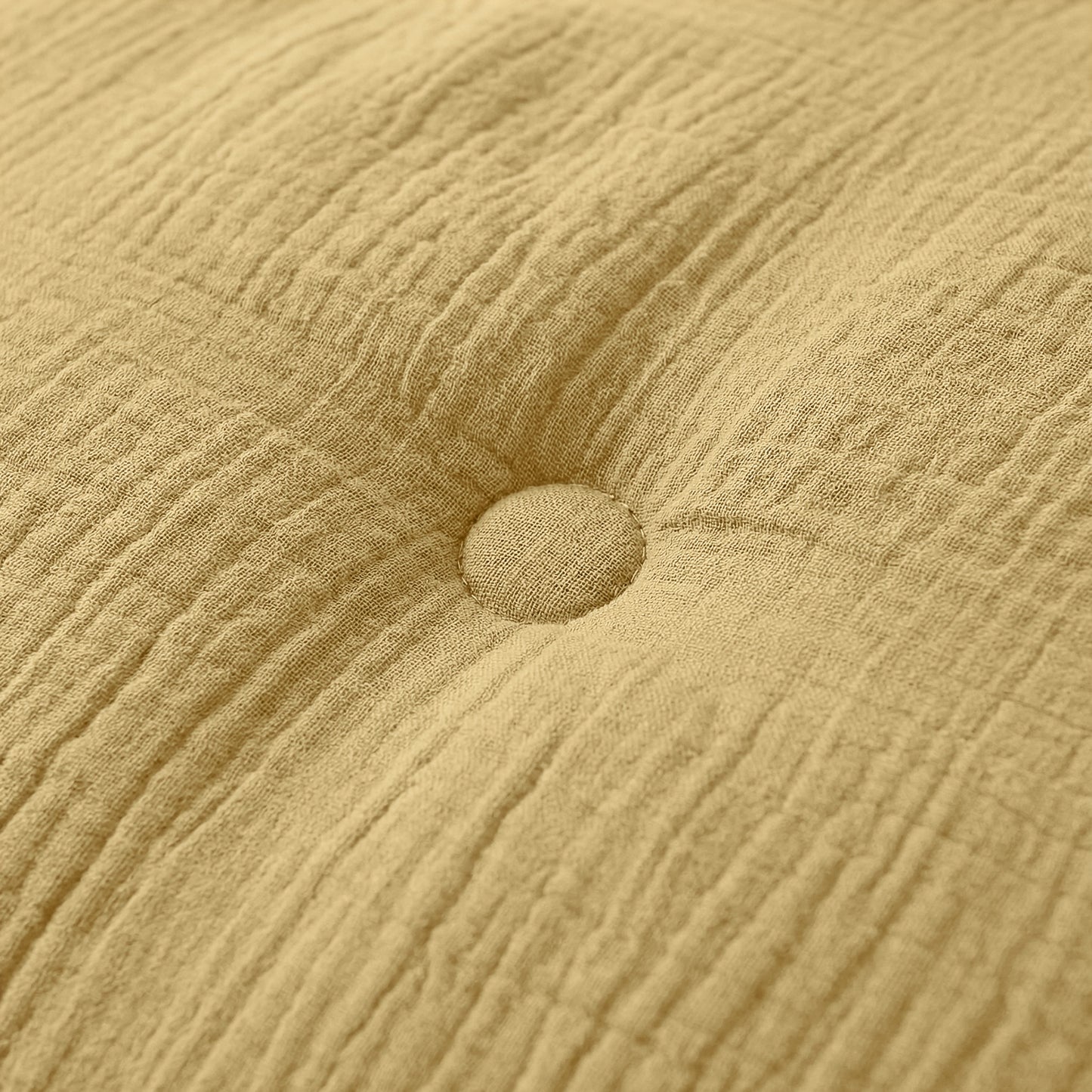 Zelesta Deluxe Couette Mousseline de Coton - Ocre