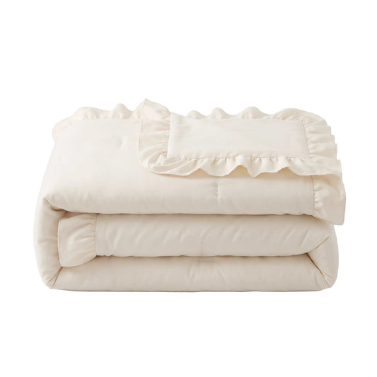 Zelesta Everyday Ruffles Duvet - Off White
