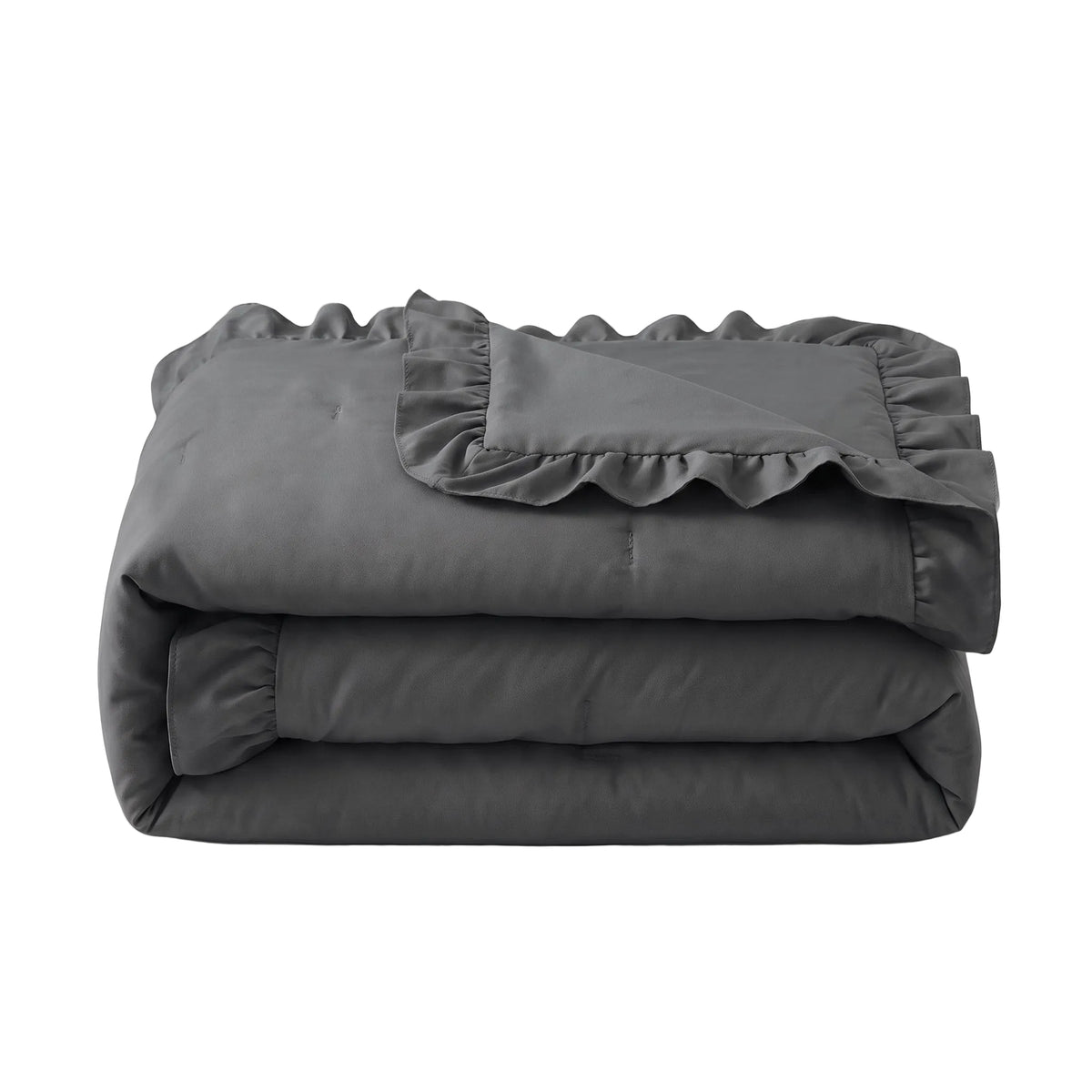 Zelesta Everyday Ruffles Duvet - Anthracite