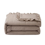 Zelesta Everyday Ruffles Duvet - Khaki