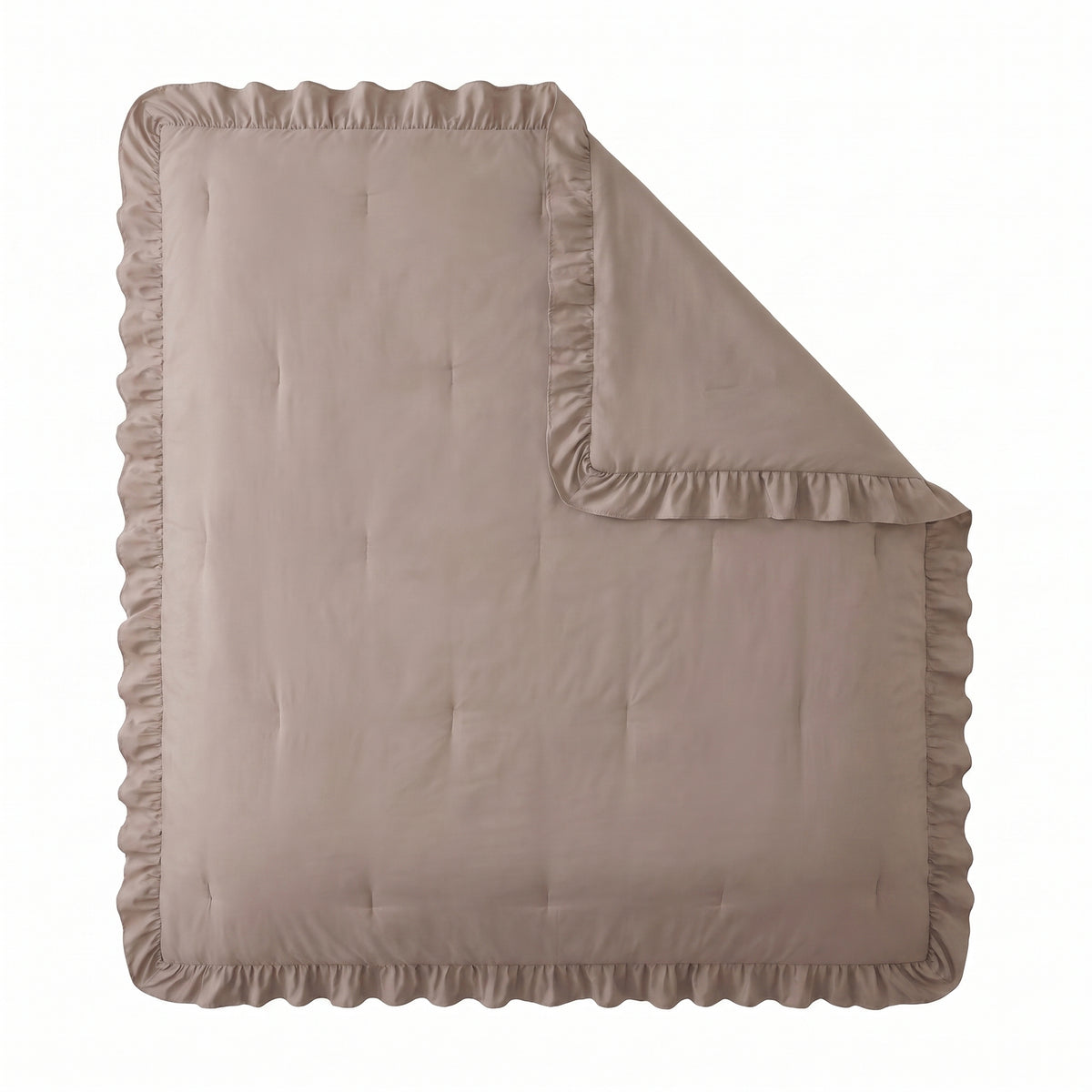 Zelesta Everyday Ruffles Duvet - Khaki