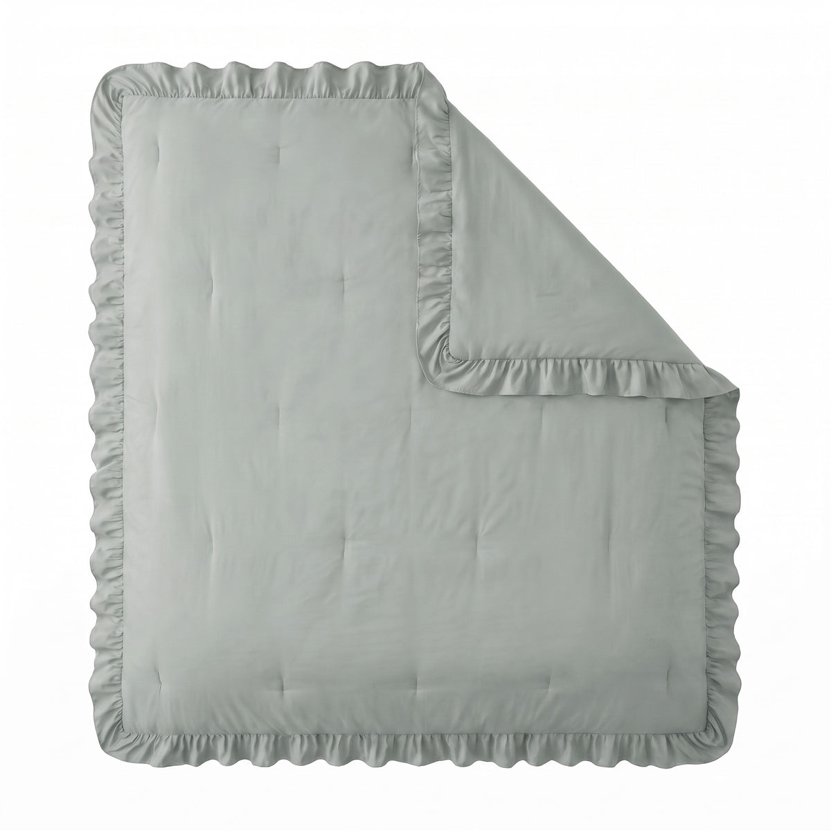 Zelesta Everyday Ruffles Duvet - Sea Foam Green