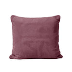 Zelesta Teddy Taies d'oreiller Lot de 2 - Rouge Bordeaux