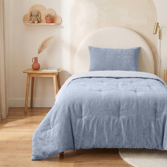 Zelesta Special Kids Chenille Couette - Bleu Glacé