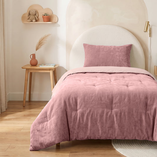Zelesta Special Kids Chenille Couette - Rouge Doux