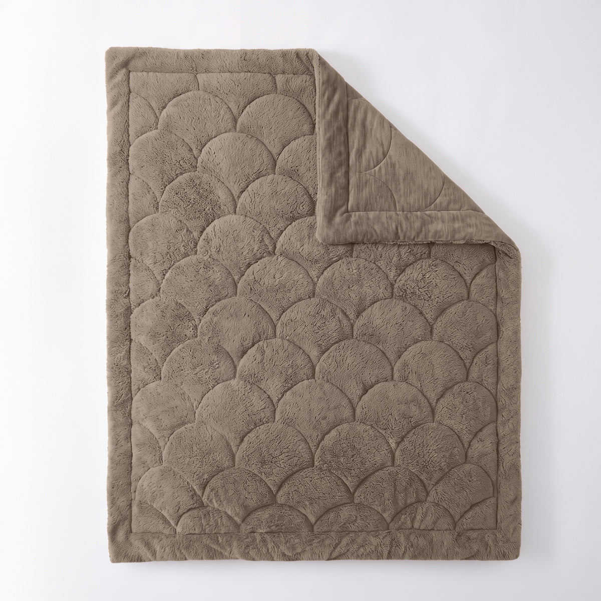 Zelesta Special Teddy Chenille Couette - Taupe Foncé