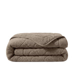 Zelesta Special Teddy Chenille Couette - Taupe Foncé