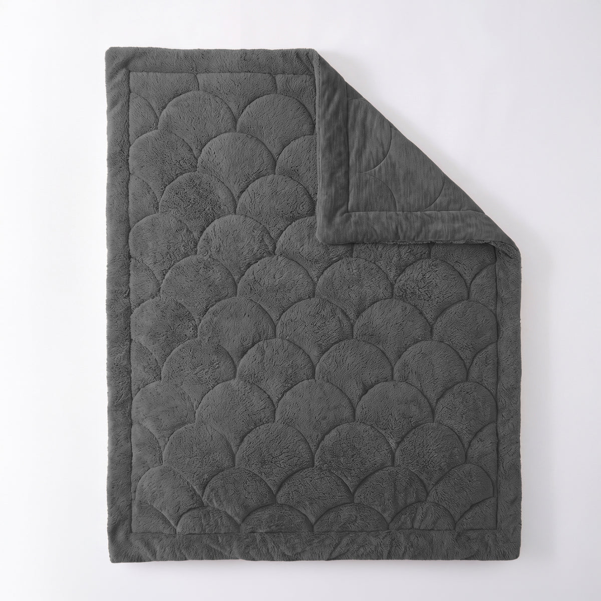 Zelesta Special Teddy Chenille Duvet - Anthracite