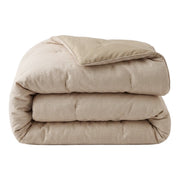 Zelesta Special Waffle Percal Duvet - Brown Mix