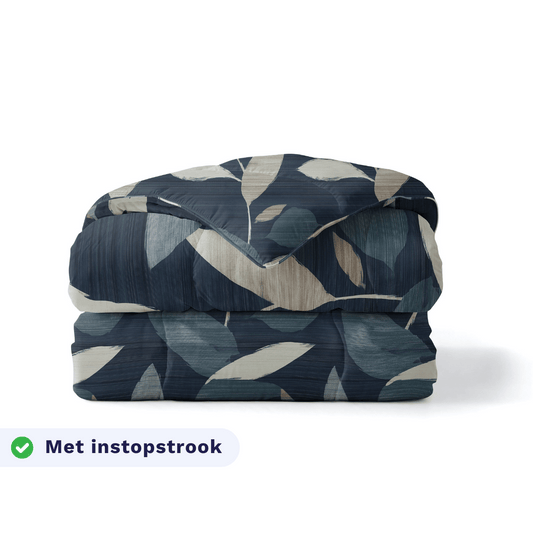 Zelesta Pure Design Cotton Duvet - Dark Leaves