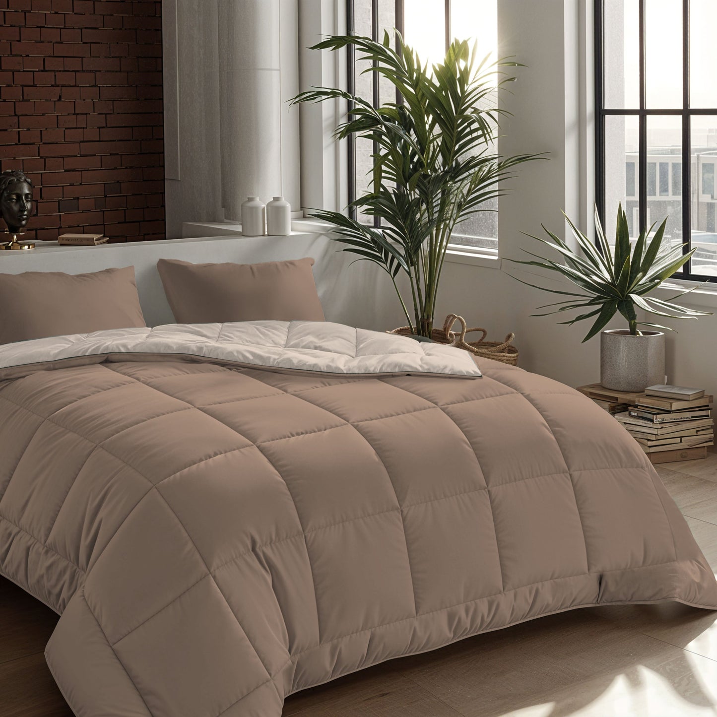 Couette Zelesta Comfort Duo - Terra & Sand