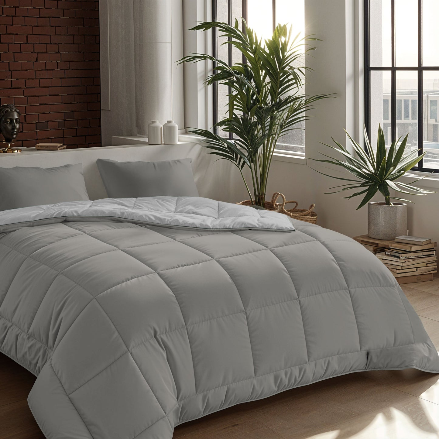 Zelesta Comfort Duo Pillowcase - Grey