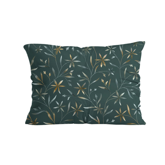 Taie d'Oreiller Zelesta Comfort Design Sans Coutures Lot de 2 - Delicate Floral Green