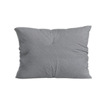 Zelesta Comfort Structure Seersucker Taies d'oreiller Lot de 2 - Gris