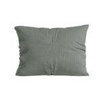 Zelesta Comfort Structure Seersucker Taies d'oreiller Lot de 2 - Vert