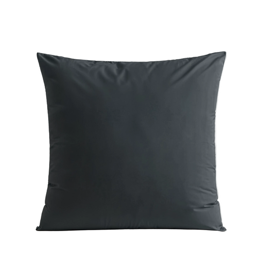Taie d'Oreiller Zelesta Comfort Duo Sans Coutures Lot de 2 - Anthracite