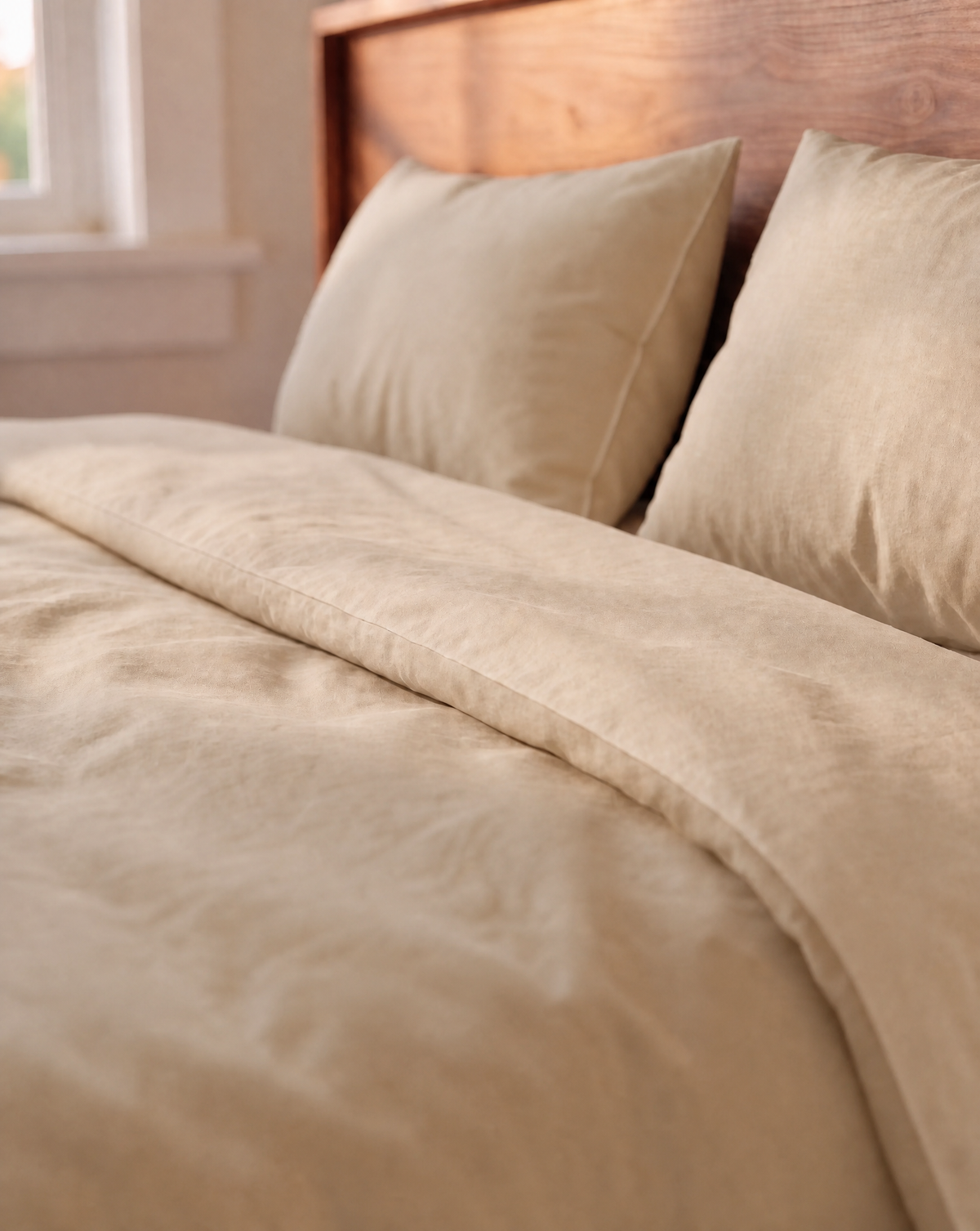 Couette Zelesta Comfort Uni Sans Coutures - Beige