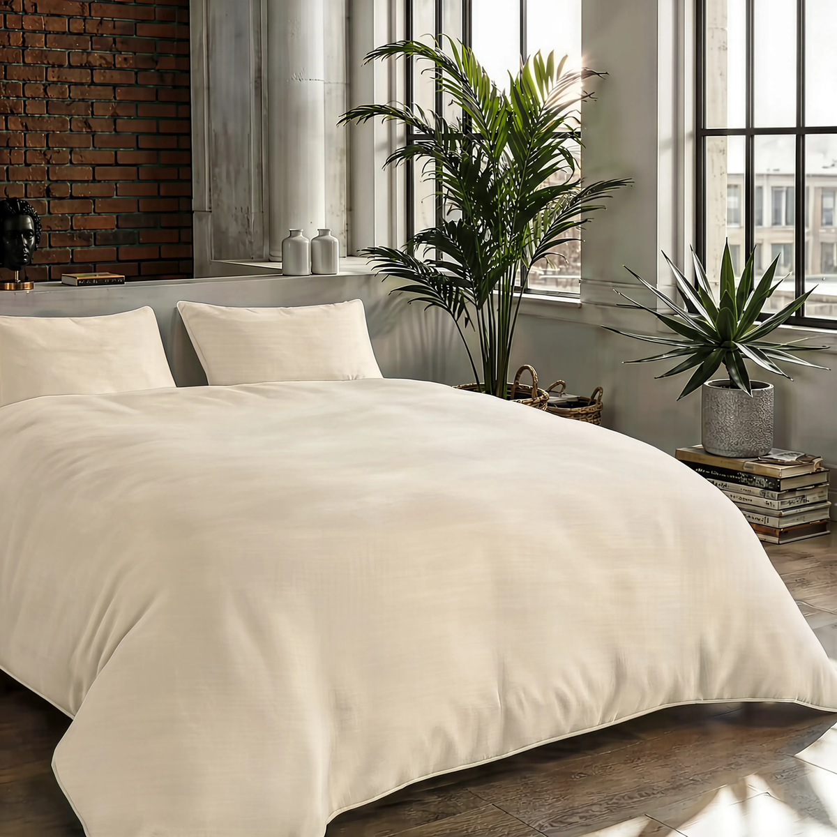 Couette Zelesta Comfort Uni Sans Coutures - Beige