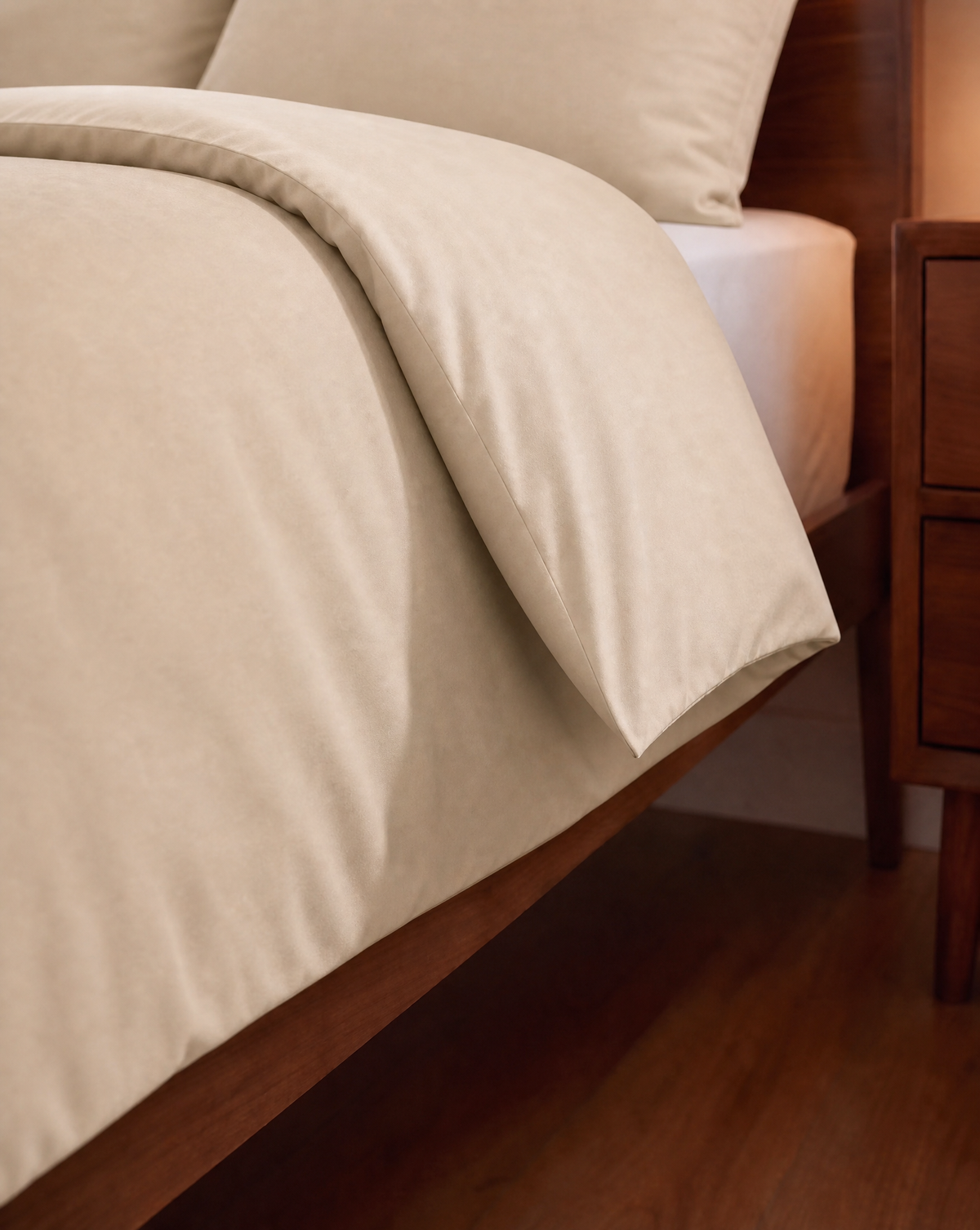 Couette Zelesta Comfort Uni Sans Coutures - Beige