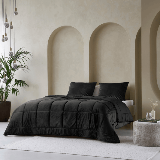 Zelesta Spécial Velvet Couette - Noir