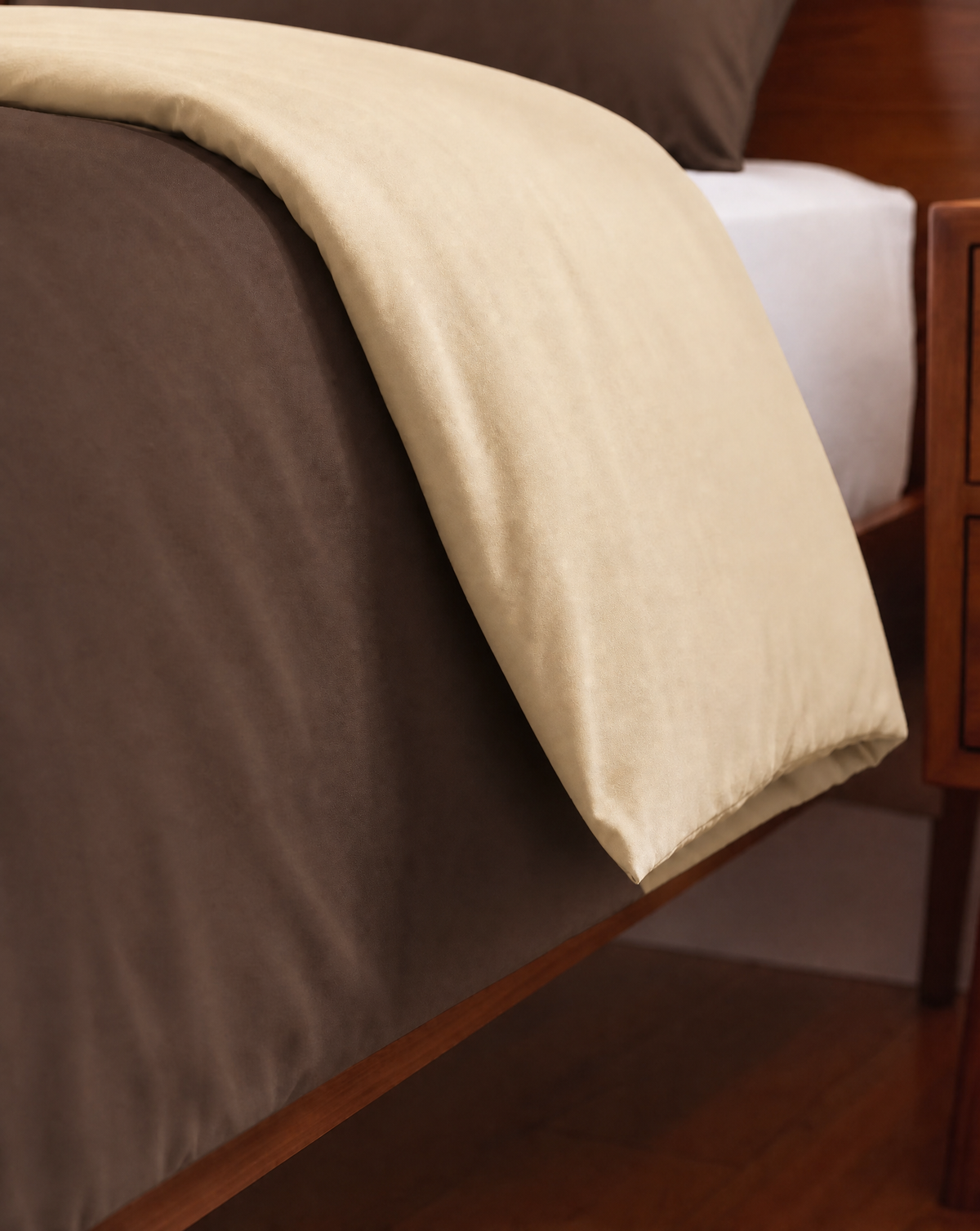 Couette Zelesta Comfort Duo Sans Coutures - Taupe & Marron