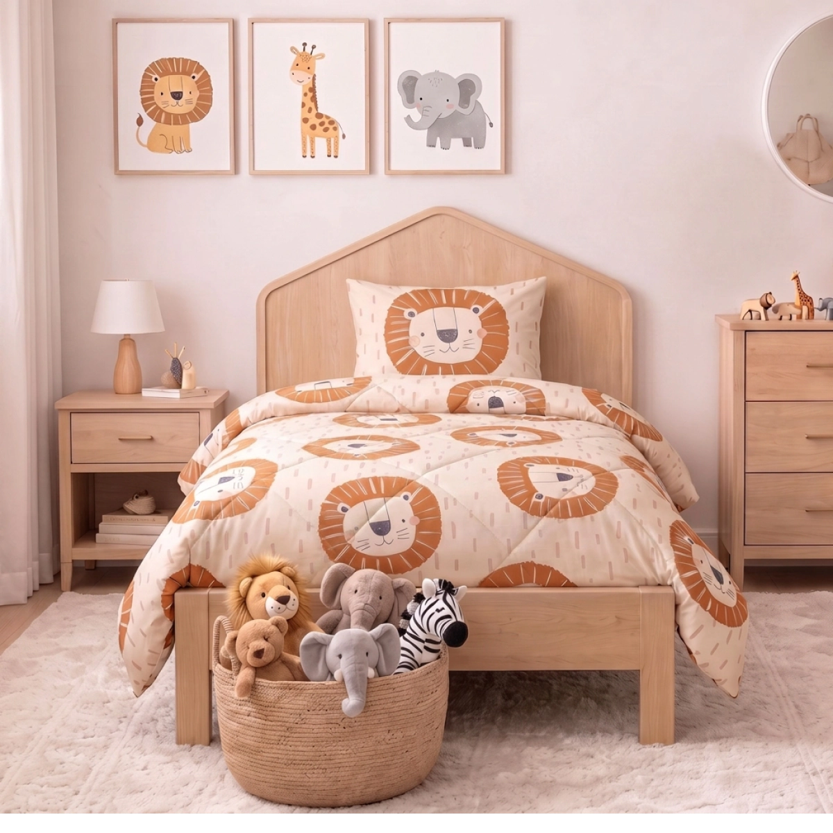 Zelesta Comfort Kids Couette - Lion Chanceux