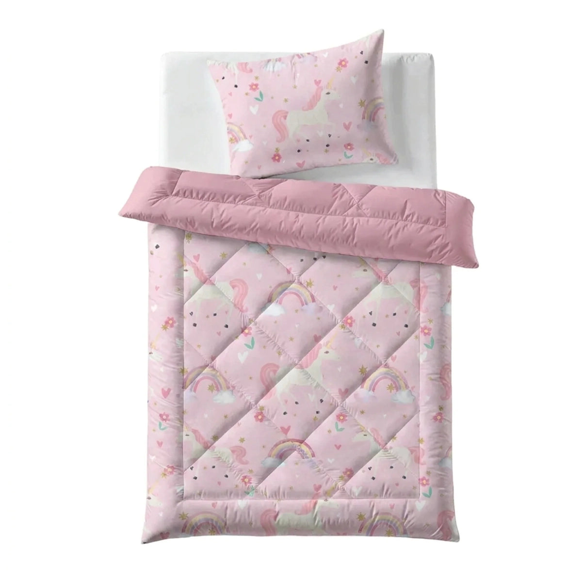 Zelesta Comfort Kids Duvet - Rainbow Unicorn