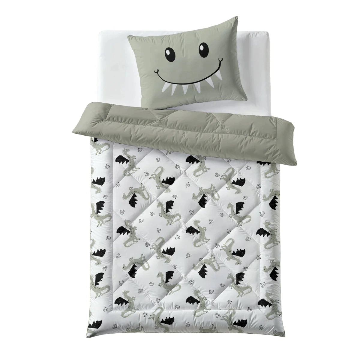 Zelesta Comfort Kids Couette - Dragon sourire