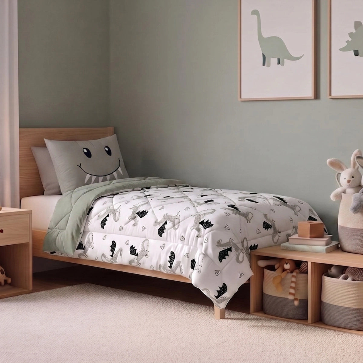 Zelesta Comfort Kids Couette - Dragon sourire