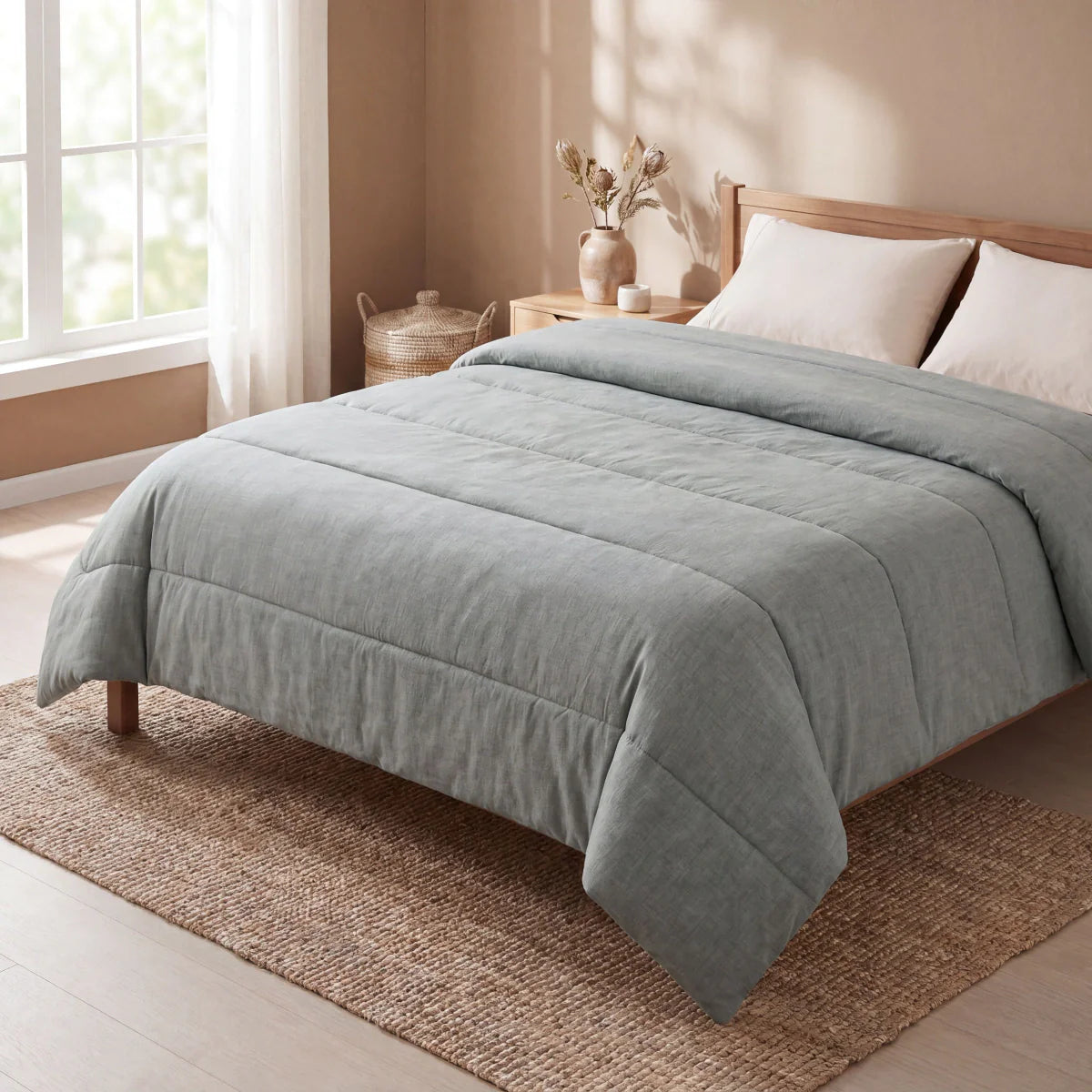 Zelesta Comfort Structure Couette Été - Vert