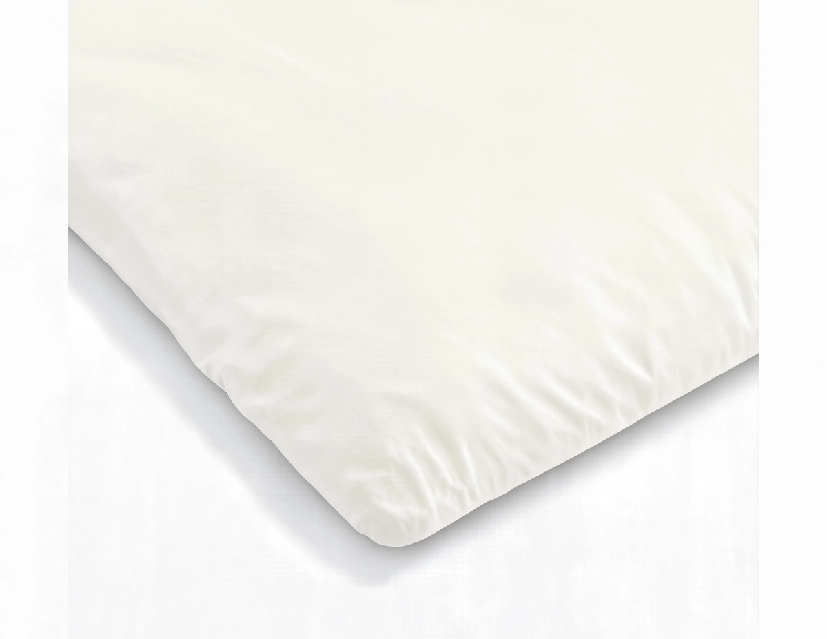 Couette Zelesta Pure Uni Sans Coutures en Coton - Cloud Dancer