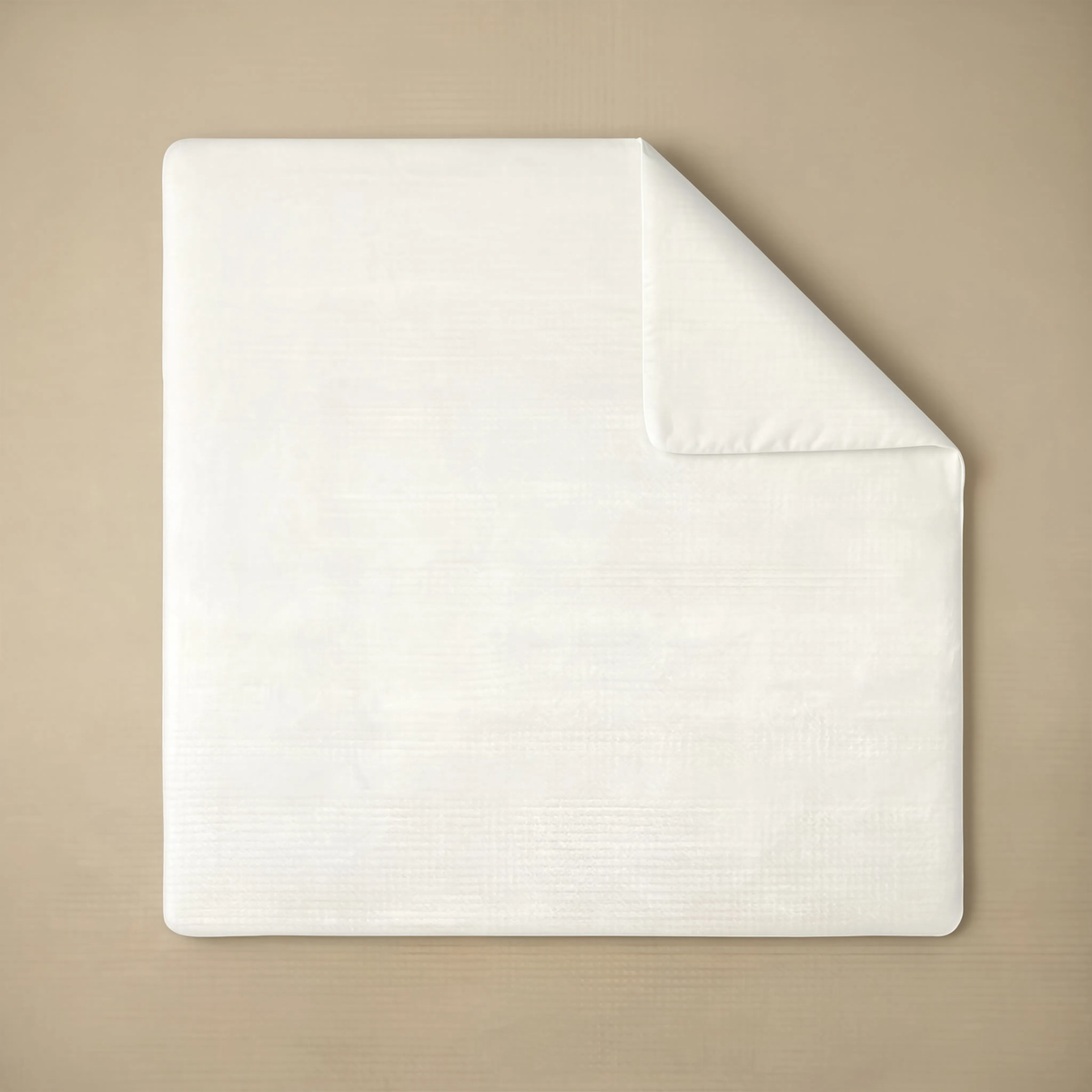 Couette Zelesta Pure Uni Sans Coutures en Coton - Cloud Dancer