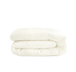 Couette Zelesta Pure Uni Sans Coutures en Coton - Cloud Dancer
