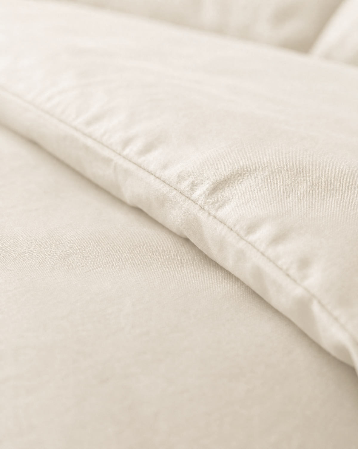 Couette Zelesta Pure Uni Sans Coutures en Coton - Cloud Dancer