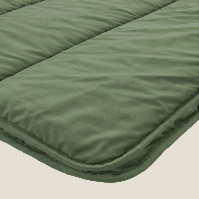 Zelesta Comfort Unie Couette Été - Vert Sauge